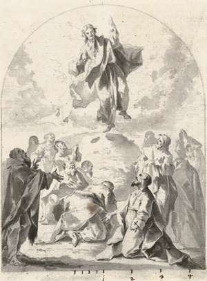 Lot 6275, Auction  103, Christ, Josef, Die Himmelfahrt Christi