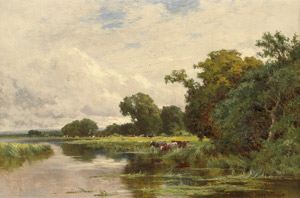 Lot 6109, Auction  106, Parker, Henry H., Die Themse bei Windsor