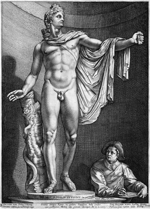 Lot 5114, Auction  112, Goltzius, Hendrick, Apollo Pythius