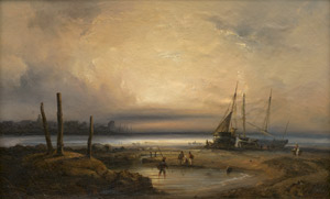 Los 6119 - Jugelet, Jean Marie Auguste - Abendstimmung an der Bretonischen Küste - 0 - thumb
