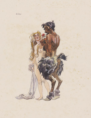 Lot 6665, Auction  112, Kley, Heinrich, Der Apfel