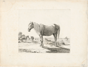 Lot 5377, Auction  116, Kobell, Wilhelm von, Pferde auf der Weide