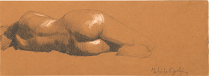 Lot 6739, Auction  119, Epstein, Jehudo, Liegender weiblicher Akt