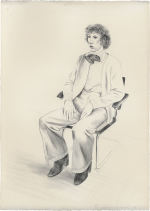 Lot 8209, Auction  121, Hockney, David, Gregory Evans