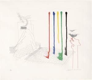 Lot 8215, Auction  123, Hockney, David, I say they are
