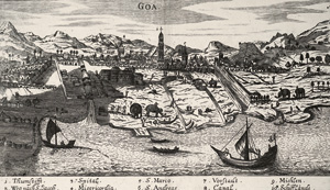 Los 76 - Wagner, Johann Christoph - Goa. Kupferstich. 1685 - 0 - thumb