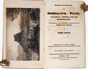 Los 96 - Hartwig, Theodor - Handbuch für Reisende durch Südbayern. München, J. Lindauer, 1842. - Erweiterte Auflage - 0 - thumb