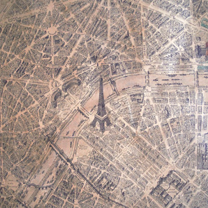 Los 123 - Peltier, Georges - Plan de Paris a vol d'oiseau. Paris, Blondel la Rougery, 1953 - 0 - thumb