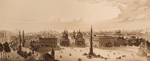 Los 129 - Pronti, Domenico - Roma. Lithographie. Rom um 1860 - 0 - thumb