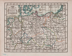 Los 185 - Rizzi-Zannoni, Giovanni Antonio - Atlas géographique et militaire. Paris, Lattré, (1762 oder 1763). - Taschenatlas - 0 - thumb