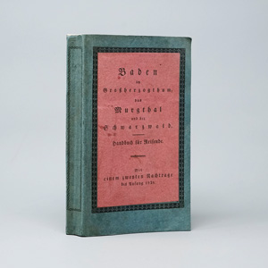 Los 191 - Schreiber, Aloys - Handbuch für Reisende nach Baden. Heidelberg, Engelmann, 1823. – Erste Ausgabe - 0 - thumb