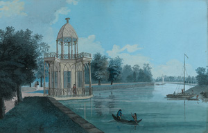 Los 209 - Berlin-Ansichten - Die Zollbrücke aufm Weg. Berlin um 1860 - 0 - thumb