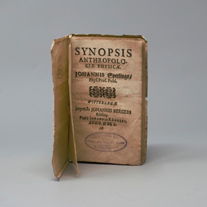 Los 327 - Sperling, Johann - Synopsis anthropologiae physicae. Wittenberg, Johann Berger für Johann Röhner, 1650 - 0 - thumb