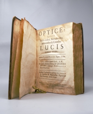 Los 341 - Newton, Isaac - Optice: Sive de reflexionibus.London, Smith & Walford, 1706. Erste lateinische Ausgabe - 2 - thumb