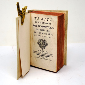 Lot 375, Auction  125, Ardène, Jean-Paul de Rome d', Traité de la culture des renoncules. Paris, Saugrin, 1754