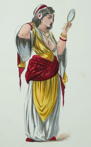 Lot 436, Auction  125, Pierotti, Ermete, Le Cantique. Paris 1871. - Erste Ausgabe mit 12 Chromolithographien