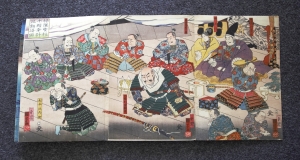 Los 608 - Kuniyoshi, Utagawa - "Musha-e" (japonice: Kriegsmalerei). Edo (Tokio) 1849-1850 - 11 - thumb