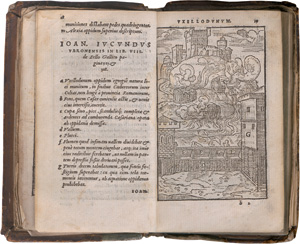 Lot 722, Auction  125, Caesar, Gaius Julius, Rerum ab se gestarum commentarii. Ad codicum vetustissimorum fidem summa diligentia castigati. Lyon, Sebastianus Gryphius, 1546. - Erste Ausgabe