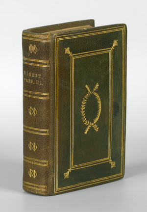 Lot 733, Auction  125, Brauner französischer Maroquineinband, der ersten Hälfte des 17. Jahrhunderts.  Lyon, G. Rouillé, 1581