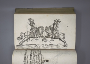 Los 740 - Grisone, Federico - Künstlicher Bericht und allerzierlichste beschreybung. Augsburg, Michael Manger für Georg Willer, 1580. - Dritte Auflage - 8 - thumb