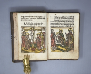 Los 764 - Passio Deutsch - mit erclerung des texs der vier ewangelisten. Leipzig, Martin Landsberg, 1506. - Nicht im VD16 - 4 - thumb