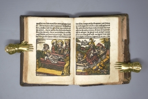 Los 764 - Passio Deutsch - mit erclerung des texs der vier ewangelisten. Leipzig, Martin Landsberg, 1506. - Nicht im VD16 - 7 - thumb