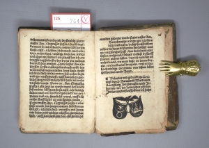 Los 764 - Passio Deutsch - mit erclerung des texs der vier ewangelisten. Leipzig, Martin Landsberg, 1506. - Nicht im VD16 - 8 - thumb