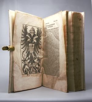 Los 774 - Rüxner, Georg - Anfang, ursprung und herkomen des Thurniers inn Teutscher nation. Simmern, H. Rodler, 1532 - Zweite Ausgabe des zuerst 1530 ebenda erschienen berühmten Turnierbuchs - 3 - thumb
