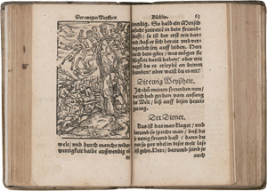 Lot 784, Auction  125, Seuse, Heinrich, Der ewigen Weyßheit buechlin. Dillingen, Sebald Mayer, 1567. Erste von Adam Walasser (gest. 1581) herausgegebene Ausgabe