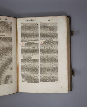 Los 788 - Themeswar, Pelbartus de - Stellarium Corone benedicte marie virginis. Augsburg, J. Otmar und J. d.J. Schönsperger, 1502 - Erste Ausgabe aus der Augsburger Offizin von Otmar und Schönsprenger - 8 - thumb