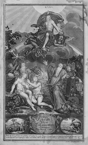 Lot 800, Auction  125, Biblia germanica, Das ist: Die gantze Heilige Schrift. Tübingen, Cotta, 1730