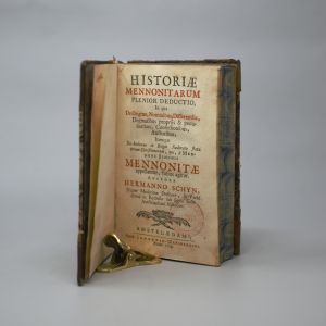 Los 839 - Schyn, Hermann - Historiae Mennonitarum plenior deductioin. Amsterdam, Janson Waesberg, 1729 - 1 - thumb