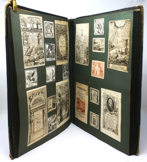 Los 871 - Engraved Title Pages - 307 (1 lose) Holzschnitte und Kupferstiche. Verleger, 1581-1805 - 1 - thumb
