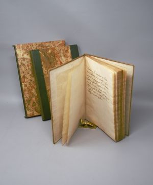 Los 1068 - Vitalis, Marineoffizier - Journal de la campagne que l'escadre des huit galères du Roy viennent de faire, présenté à Monseigneur le duc d'Anville. Marseille 1734  - 1 - thumb