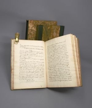 Los 1068 - Vitalis, Marineoffizier - Journal de la campagne que l'escadre des huit galères du Roy viennent de faire, présenté à Monseigneur le duc d'Anville. Marseille 1734  - 2 - thumb