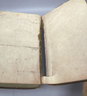 Los 1094 - Nizami, Ganjavi - Khamsa Panj Ganj Farsi-Handschrift im Nastaliq-Duktus mit schwarzer und roter Tinte auf leicht gelatiniertes Büttenpapier - 4 - thumb