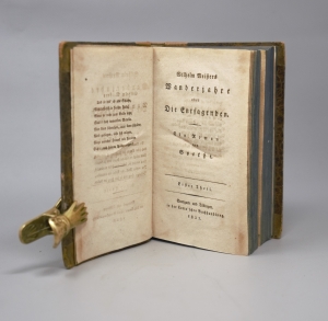 Los 1580 - Goethe, Johann Wolfgang von - Wilhelm Meisters Wanderjahre. Stuttgart und Tübingen, Johann Friedrich Cotta, 1821. - Erste Ausgabe - 2 - thumb