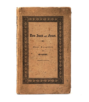 Los 1591 - Grabbe, Christian Dietrich - Don Juan und Faust. Frankfurt, J. C. Hermann, 1829. - Erste Ausgabe - 0 - thumb