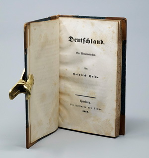 Lot 1603, Auction  125, Heine, Heinrich, Deutschland. Ein Wintermährchen. Hamburg, Hoffmann u. Campe, 1844. - Erster Separatdruck