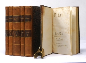 Los 1629 - Jean Paul - Titan [und:] Komischer Anhang zum Titan. Berlin, Matzdorff, 1800-1803. - Erste Ausgabe - 1 - thumb