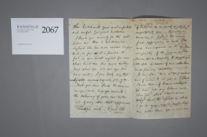 Los 2067 - Maskelyne, Nevil Story - Brief aus dem British Museum. 1866 - 2 - thumb