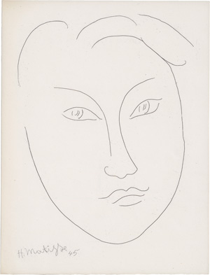 Lot 3007, Auction  125, Alternance, Textes inédites. Paris, Le Gerbier, 1946. - Mit 16 Original-Radierungen von Cocteau u. a. 262 Exemplare