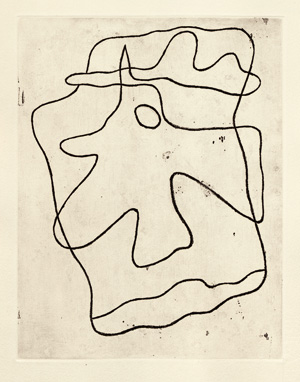 Los 3016 - Arp, Hans - Vers le blanc infini. Paris 1960. - Erste Ausgabe. Mit 8 Radierungen von H. Arp  - 1 - thumb