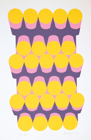 Lot 3021, Auction  125, Bauer, Werner, Lalobs. Zweibrücken, Edition M. Beck, 1970. - Mit 4 signierten Serigrafien. 90 Exemplare