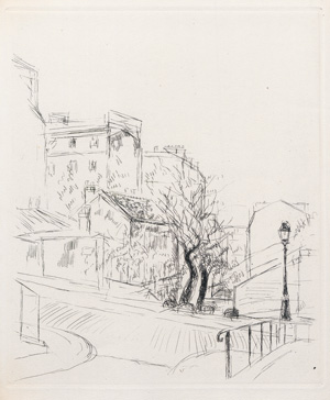 Lot 3051, Auction  125, Brisson, Pierre und Dunoyer de Segonzac, André, Le Lierre. Mit 28 Originalradierungen von André Dunoyer de Segonzac. Paris, A. Sauret, 1953. Eines von 20 Exemplaren mit Extrasuite