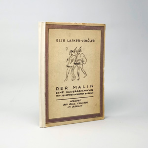 Los 3214 - Lasker-Schüler, Else - Der Malik. Berlin, P. Cassirer, 1919 - 0 - thumb