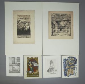 Los 3436 - Exlibris - Konvolut von ca. 500 deutschen und ungarischen Exlibris. Deutschland und Ungarn 1901-1943 - 1 - thumb