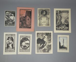 Los 3436 - Exlibris - Konvolut von ca. 500 deutschen und ungarischen Exlibris. Deutschland und Ungarn 1901-1943 - 3 - thumb