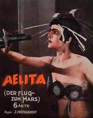 Los 3454 - Aelita (Der Flug zum Mars) - Programmheft. Berlin, Lloyd-Kinofilms, ca. 1925 - 0 - thumb