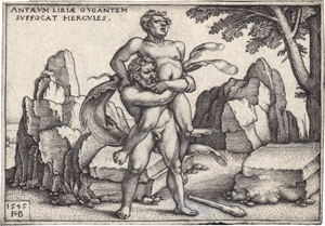 Los 5017 - Beham, Sebald - Herkules tötet Antäus - 0 - thumb